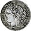France 5 Francs Ceres 1850 K KM# 761.3 REPUBLIQUE FRANÇAISE. E. A. OUDINE. F. coin obverse
