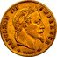 France 5 Francs Napoleon III 1863 A KM# 803.1 NAPOLEON III EMPEREUR BARRE coin obverse