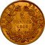 France 5 Francs Napoleon III 1868 BB KM# 803.2 EMPIRE FRANÇAIS 5 FRANCS 1868 BB coin reverse