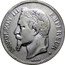 France 5 Francs Napoleon III 1870 BB KM# 799.2 NAPOLEON III EMPEREUR BB BARRE coin obverse