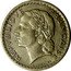 France 5 Francs Marianne 1945 C Open 9 KM# 888a.3 REPUBLIQUE FRANÇAISE A. LAVRILLIER coin obverse