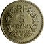 France 5 Francs Marianne 1945 C Open 9 KM# 888a.3 RF 5 FRANCS 1945 C coin reverse