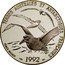 France 5 Francs 150th Anniversary the Death of Jules Dumont d'Urville 1992 Proof KM# 1007 TERRES AUSTRALES ET ANTARCTIQUES FRANÇAISES PONCE-BUQUOY 1992 coin reverse