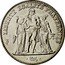 France 5 Francs Bicentenary of the Decimal Franc 1996 KM# 1155 LIBERTÉ ÉGALITÉ FRATERNITÉ DUPRÉ coin reverse
