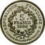 France 5 Francs "La Marianne" by Chaplain 2000 KM# 1966 RÉPUBLIQUE FRANÇAISE LIBERTÉ - ÉGALITÉ - FRATERNITÉ 5 FRANCS 2000 coin obverse