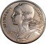 France 5 Francs Marianne 2000 KM# 1967 REPUBLIQUE FRANÇAISE LAGRIFFOUL coin reverse
