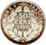 France 50 Centimes Napoleon III 1859 BB KM# 794.2 EMPIRE FRANÇAIS 50 CENT. 1856 BB coin reverse
