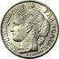 France 50 Centimes Ceres 1887 A KM# 834.1 REPUBLIQUE FRANÇAISE. CONCOR E.A. OUDINÉ F. coin obverse