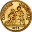 France 50 Centimes Chambers of Commerce 1925 KM# 884 CHAMBRES DE COMMERCE DE FRANCE BON POUR 50 CENTIMES BR. AL. coin obverse