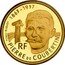 France 500 Francs 16th Winter Olympics Games in Albertville 1991 Proof KM# 1000 PONCE-BUQUOY 1863-1937 RF PIERRE DE COUBERTIN coin obverse