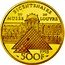 France 500 Francs Bicentennial of the Louvre. Mona Lisa 1993 Proof KM# 1024 BICENTENAIRE DU MUSÉE DU LOUVRE 1993 500 F coin reverse