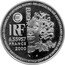 France 6.55957 Francs European Art Styles. Modern 2000 Proof KM# 1228 BELGIQUE/BELGIË-DEUTSCHLAND-ESPAÑA-FRANCE-IRELAND-ITALIA-LUXEMBOURG-NEDERLAND-ÖSTERREICH-PORTUGAL-SUOMI- EUROPA € RF 6,55957 FRANCS 2000 coin obverse