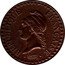 France Centime Napoleon III 1851 A KM# 754 RÉPUBLIQUE FRANÇAISE DUPRÉ coin obverse