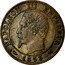 France Centime Napoleon III 1853 B KM# 775.2 NAPOLEON III EMPEREUR BARRE 1853 coin obverse
