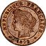 France 1 Centime Ceres 1872 K KM# 826.2 RÉPUBLIQUE FRANÇAISE CONCOR 1878 coin obverse