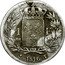 France Franc Louis XVIII 1816 T KM# 709.11 1 F 1816 T coin reverse