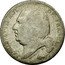 France Franc Louis XVIII 1817 H KM# 709.4 LOUIS XVIII ROI DE FRANCE. MICHAUT F. coin obverse