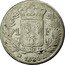 France Franc Louis XVIII 1824 K KM# 709.6 1 F 1817 K coin reverse