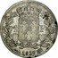 France 1 Franc Charles X 1827 BB KM# 724.3 1 F 1827 BB coin reverse
