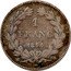 France Franc Louis Philippe I 1844 BB KM# 748.3 1 FRANC 1844 BB coin reverse