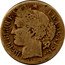 France Franc Napoleon III 1849 A KM# 759.1 REPUBLIQUE FRANÇAISE. E.A. OUDINÉ F. coin obverse