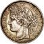 France Franc Napoleon III 1850 BB KM# 759.2 REPUBLIQUE FRANÇAISE. E.A.OUDINÉ.F. coin obverse