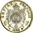 France Franc Napoleon III 1868 BB KM# 806.2 EMPIRE FRANÇAIS 1 F 1866 coin reverse
