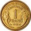 France Franc Liberty 1932 KM# 885 LIBERTE-EGALITE FRATERNITE 1 FRANC 1940 coin reverse