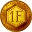 France Franc 30th Anniversary of the Fifth Republic 1988 Proof KM# 979 LIBERTÉ ÉGALITÉ FRATERNITÉ 1 F 1958 1988 coin reverse