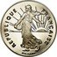 France Franc The Sower 1991 KM# 925.2 REPUBLIQUE FRANÇAISE D'AP. O.ROTY coin obverse