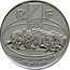 France Franc Rugby World Cup 1999 KM# 1291 RF RUGBY WORLD CUP 1999 COUPE DU MONDE DE RUGBY coin obverse