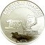 France 1-1/2 Euro Spirit of St. Louis 2002 Proof KM# 1310 RÉPUBLIQUE FRANÇAISE LIBERTÉ-FRATERNITÉ-ÉGALITÉ 1 EURO 1/2 C. LINDBERGH PARIS 22H22 21 MAI 1927. 2002 coin obverse
