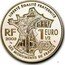 France 1-1/2 Euro Castle of Chambord 2003 Proof KM# 1355 LIBERTÉ ÉGALITÉ FRATERNITÉ RF 1 EURO ½ 2003 LES MONUMENTS DE FRANCE coin obverse