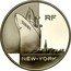 France 1-1/2 Euro Passenger ship Normandie 2003 Proof KM# 1341 LIBERTÉ ÉGALITÉ FRATERNITÉ 1 1/2 EURO 2003 RF coin reverse