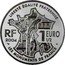 France 1-1/2 Euro Avignon and the Palace of the Popes 2004 Proof KM# 1364 LIBERTÉ ÉGALITÉ FRATERNITÉ RF 1 EURO ½ 2004 LES MONUMENTS DE FRANCE coin obverse
