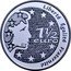 France 1-1/2 Euro Marianne 2004 Proof KM# 1844 LIBERTÉ ÉGALITÉ FRATERNITÉ 1 1/2 EURO coin reverse