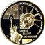 France 1-1/2 Euro Frederic Auguste Bartholdi 2004 Proof KM# 1386 BARTHOLDI, FATHER OF THE STATUE OF LIBERTY 1 1/2 EURO LIBERTÉ ÉGALITÉ FRATERNITÉ 2004 coin reverse