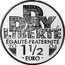 France 1-1/2 Euro 60th Anniversary of the Normandy Invasion 2004 Proof KM# 1369 D DAY LIBERTÉ ÉGALITÉ-FRATERNITÉ 20 04 1 1/2 EURO coin reverse
