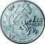 France 1-1/2 Euro Asterix Gall. Feast 2007 Proof KM# 1516 1 1/2 EURO RF 2007 © 2007 GOSCINNY-UDERZO coin obverse