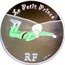 France 1-1/2 Euro The Little Prince on the Meadow 2007 Proof KM# 1467 LE PETIT PRINCE RF LPP TM coin obverse
