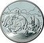 France 1-1/2 Euro Asterix Gall. Hunting 2007 Proof KM# 1518 coin reverse