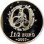 France 1-1/2 Euro The Little Prince 2007 Proof KM# 1469 60 CÉLÉBRATION DU 60E ANNIVERSAIRE*60TH BIRTHDAY CELEBRATION *LE PETIT PRINCE* 1½ EURO 2007 coin reverse