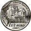 France 1-1/2 Euro 50th Anniversary of the Death of Christian Dior 2007 Proof KM# 1488 MUSÉE DE CH. DIOR LIBERTÉ-ÉGALITÉ-FRATERNITÉ 11/2 EURO 2007 coin reverse