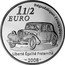 France 1-1/2 Euro 130th Anniversary of Andre Citroen 2008 Proof KM# 1555 1 1/2 EURO RÉPUBLIQUE FRANÇAISE LIBERTÉ ÉGALITÉ FRATERNITÉ 2008 coin obverse