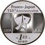 France 1-1/2 Euro Kanei-Thuho 2008 Proof KM# 1551 FRANCE-JAPON 150E ANNIVERSAIRE 2008 RF 1 1/2 EURO coin obverse