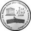 France 1-1/2 Euro Grand Canyon 2008 Proof KM# 1574 ORGANISATION DES NATIONS UNIES POUR L'ÉDUCATION, LA SCIENCE ET LA CULTURE 1 1/2 EURO 2008 UNESCO coin reverse
