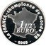 France 1-1/2 Euro FIFA Football World Cup in Germany 2005 Proof KM# 2020 LA FRANCE-CHAMPIONNE DU MONDE 98 1 1/2 EURO 2005 coin reverse