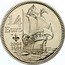 France 1/4 Euro 400th anniversary of arrival of the French in America 2004 KM# 1372 1/4 EURO 2004 1604 coin reverse