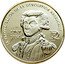 France 1/4 Euro La Fayette 2007 (a) Prooflike KM# 1419 LA FAYETTE. HÉROS DE LA RÉVOLUTION AMÉRICAINE 1757 1834 RF coin obverse
