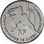France 1/4 Euro Rugby World Cup in France 2007 KM# 1483 RF COUPE DU MONDE DE RUGBY 2007 TM FRANCE coin obverse